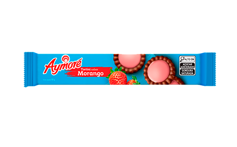 Aymoré Tortini Morango 90g