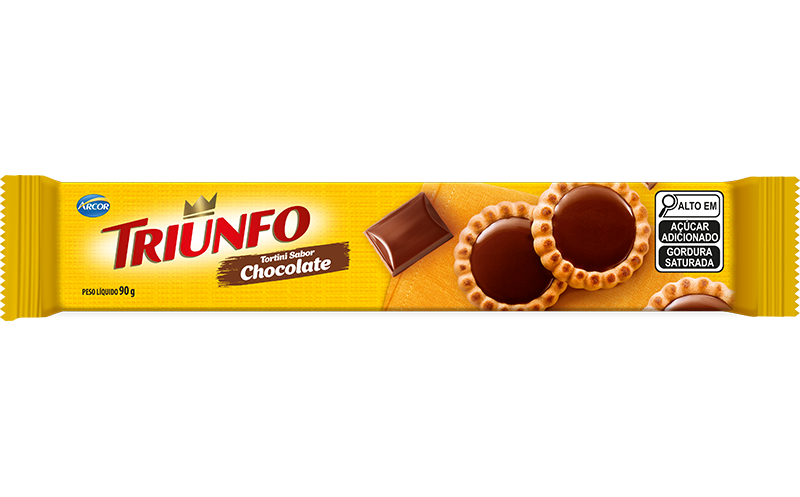 Triunfo Tortini Chocolate 90g