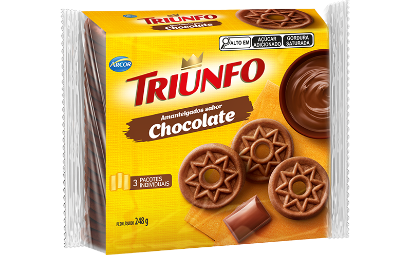 TRIUNFO AMENTEIGADO CHOCOLATE 248g