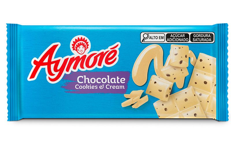 Aymoré Chocolate Cookies & Cream 80g