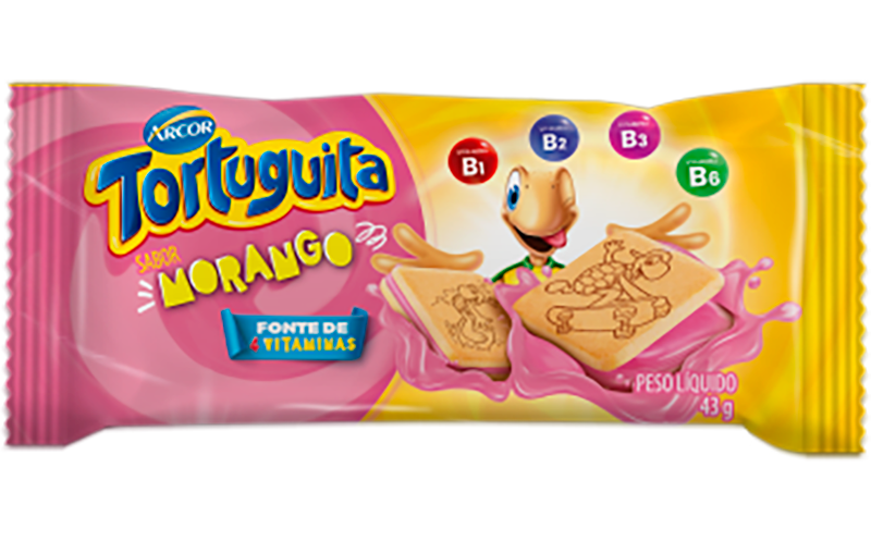 Tortuguita Monodose Morango