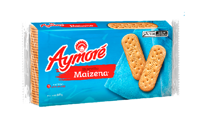 Biscoito Sem Lactose Maizena Chocolate Mini Liane contendo 3