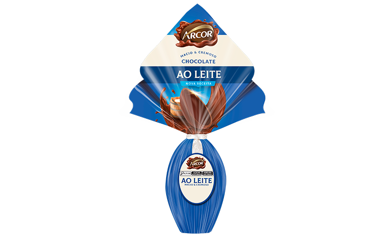 Ovo de Chocolate Arcor ao Leite 190g