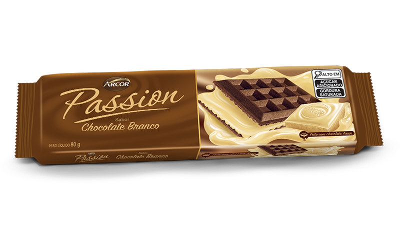 Passion sabor Chocolate Branco 80g