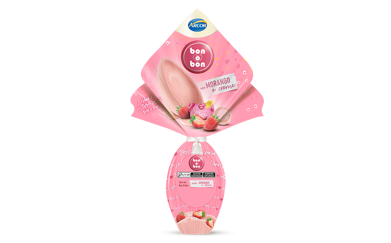 Ovo Bon o Bon Morango 150g