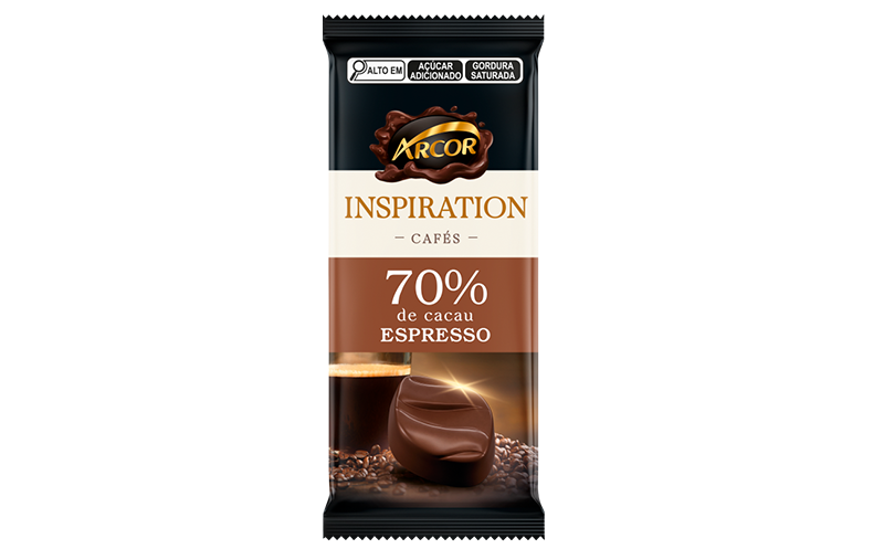 Arcor Inspiration 70% Espresso 80g.