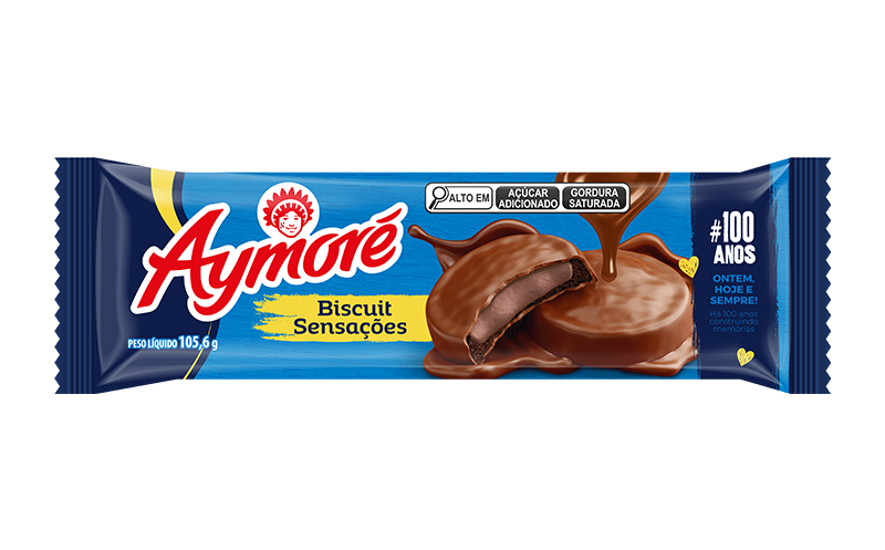 Aymoré Biscuit Sensações 105,6g