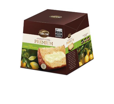 Arcor panettone Limão Siciliano 430g