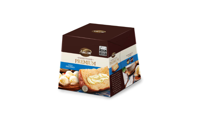 Arcor Panettone Recheio de Beijinho 430g